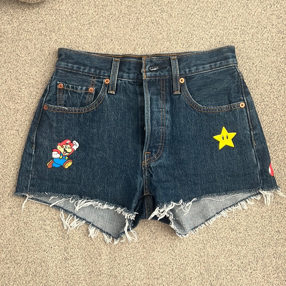 Super Mario 501 Levi’s size 24 NWOT